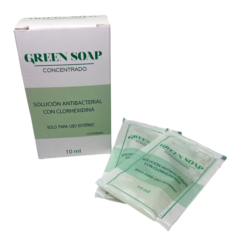 Green Soap Sachet - Image 2